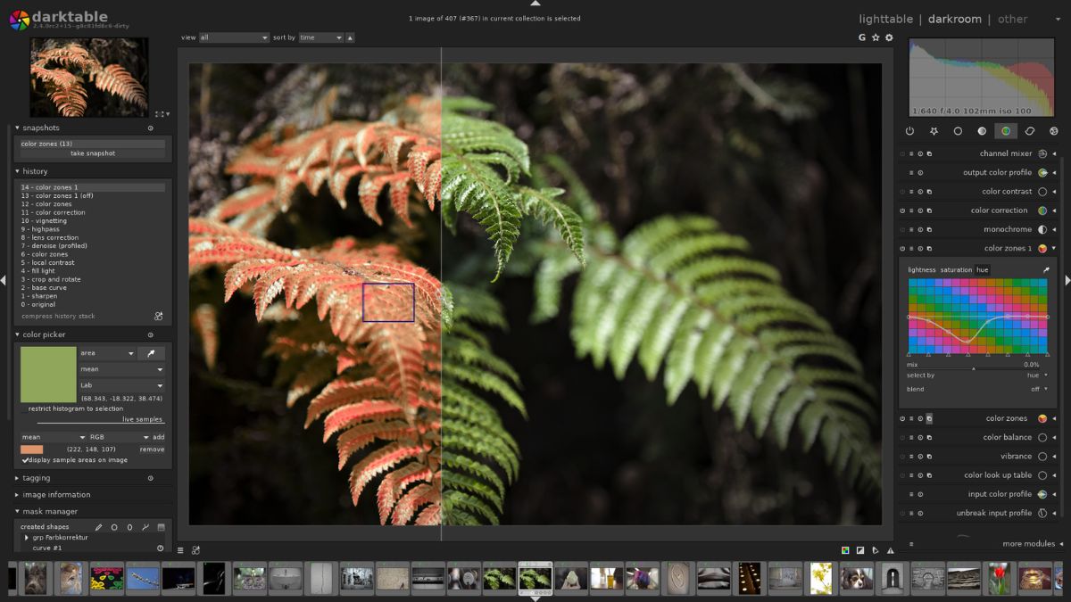 DarkTable Photo Editor là một ứng dụng chỉnh ảnh mã nguồn mở miễn phí chuyên xử lý ảnh RAW