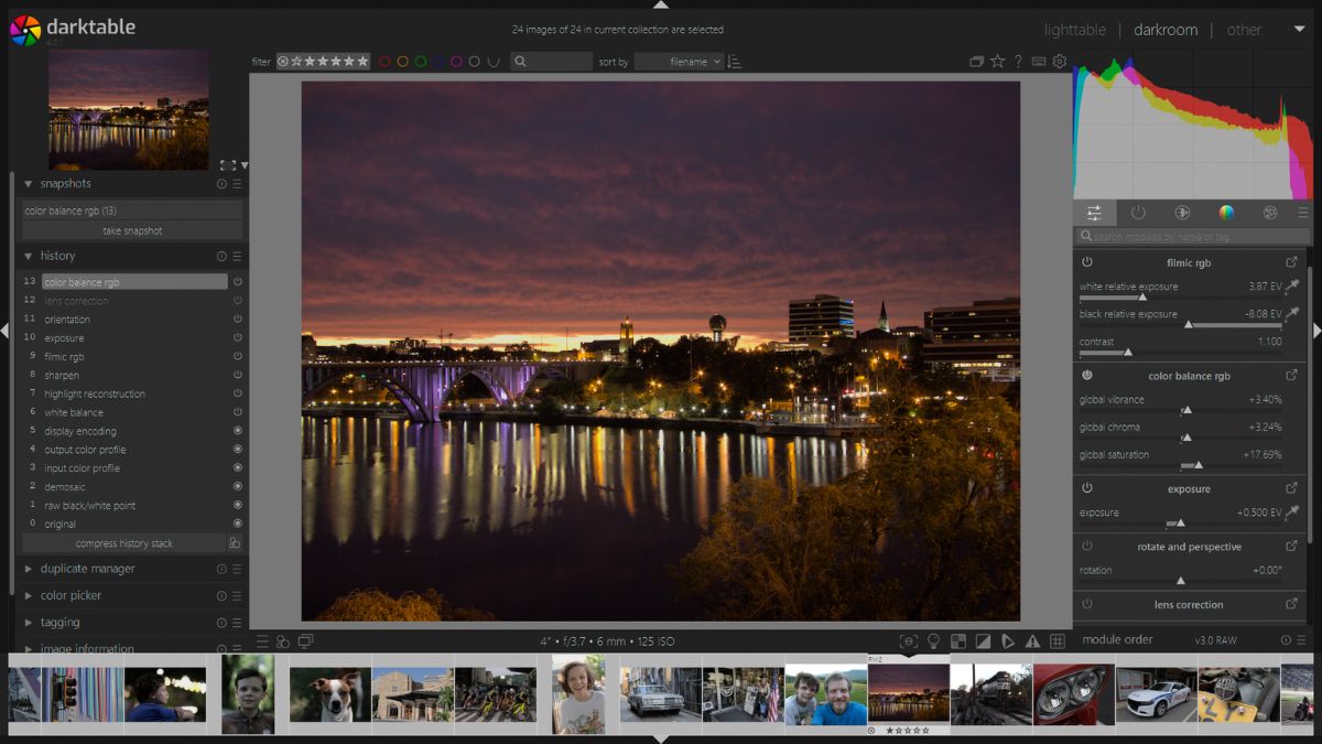 DarkTable sở hữu nhiều tính năng hữu ích và mạnh mẽ dành cho người dùng