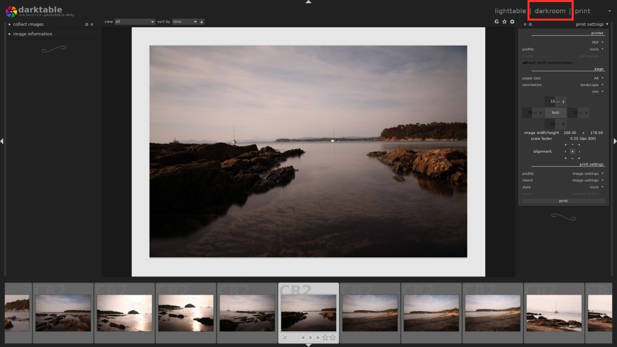Hướng dẫn cách sử dụng Darkroom trong DarkTable