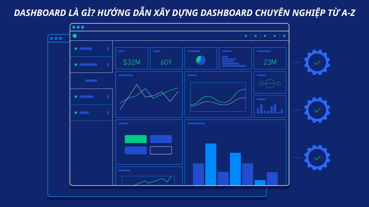 Dashboard là gì? Hướng dẫn xây dựng dashboard chuyên nghiệp từ A–Z