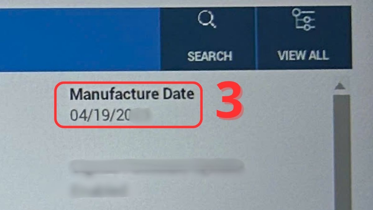 Cách kiểm tra năm sản xuất của Dell Latitude 5480 bước 3