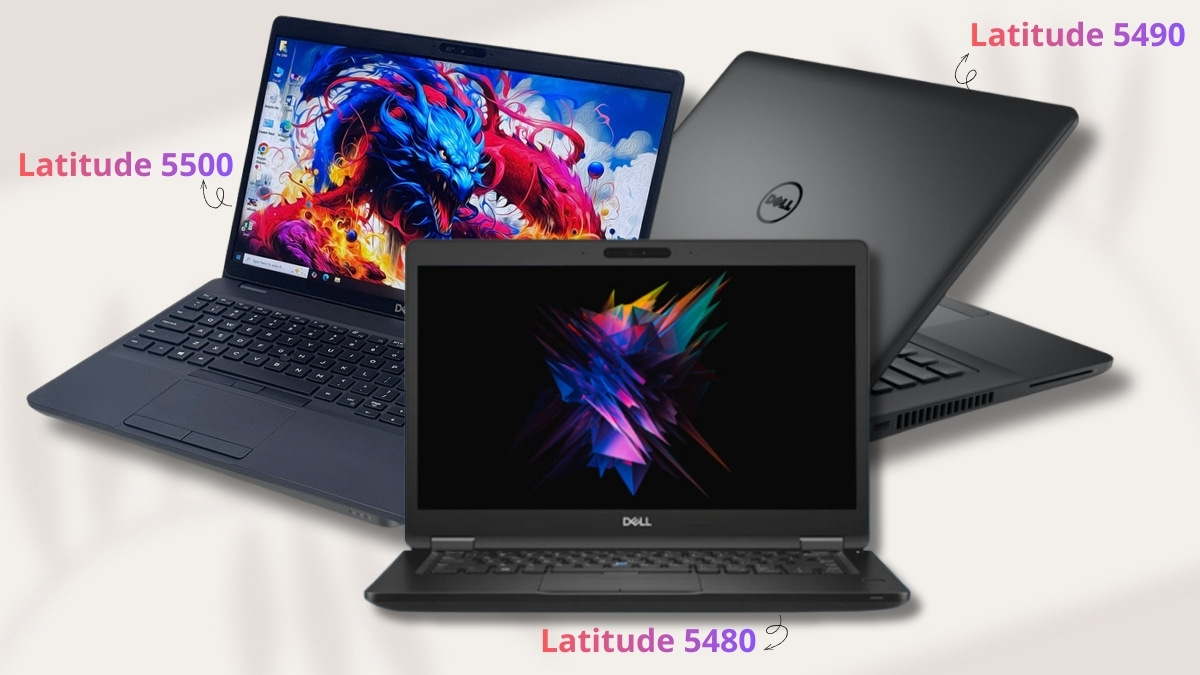 So sánh Dell Latitude 5490 với đời trước và đời sau
