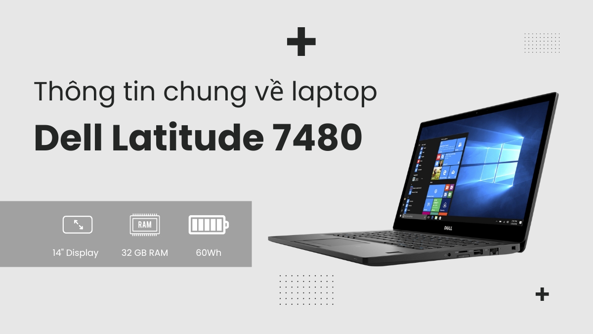 Thông tin chung về laptop Dell Latitude 7480