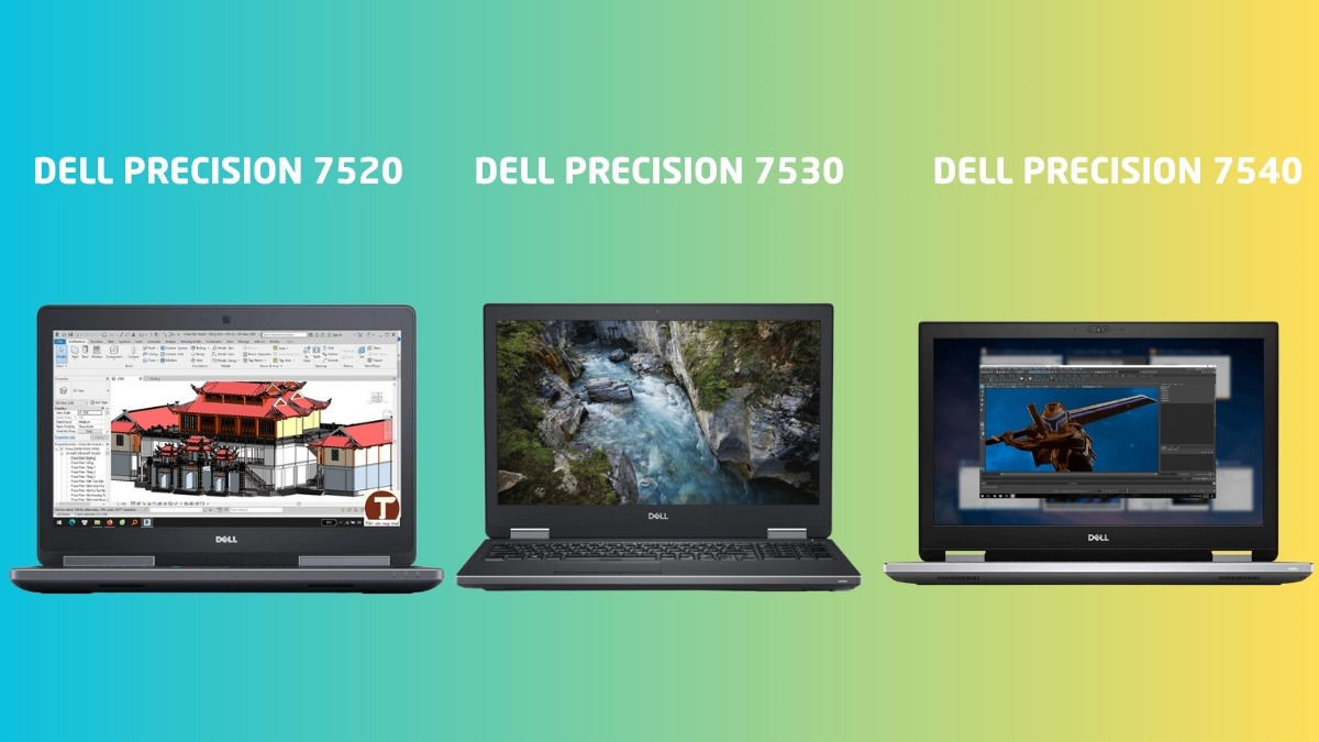 So sánh Dell Precision 7530 với đời trước và đời sau