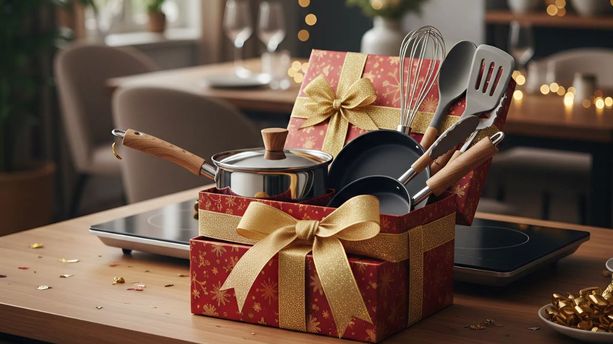 Đồ gia dụng thiết thực có thể chọn làm quà đi tất niên