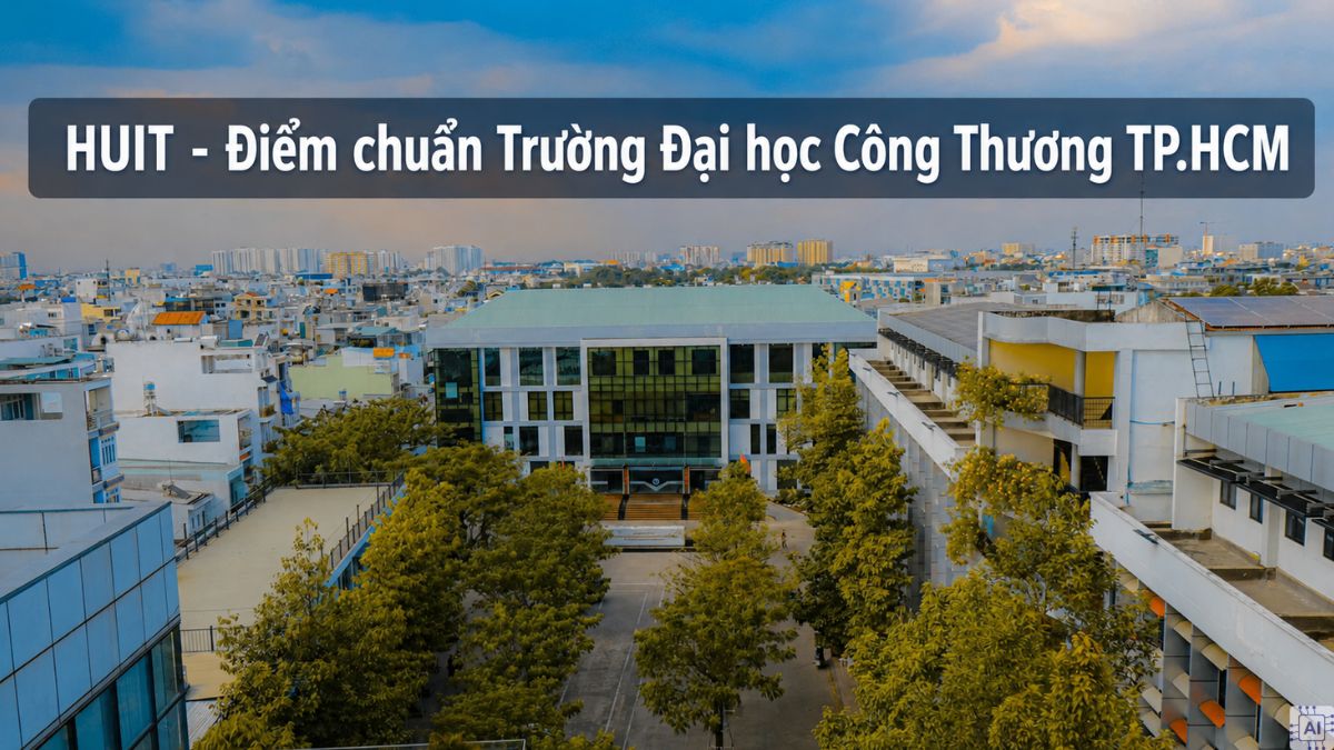 HUIT - Điểm chuẩn trường Đại học Công thương TPHCM 2026