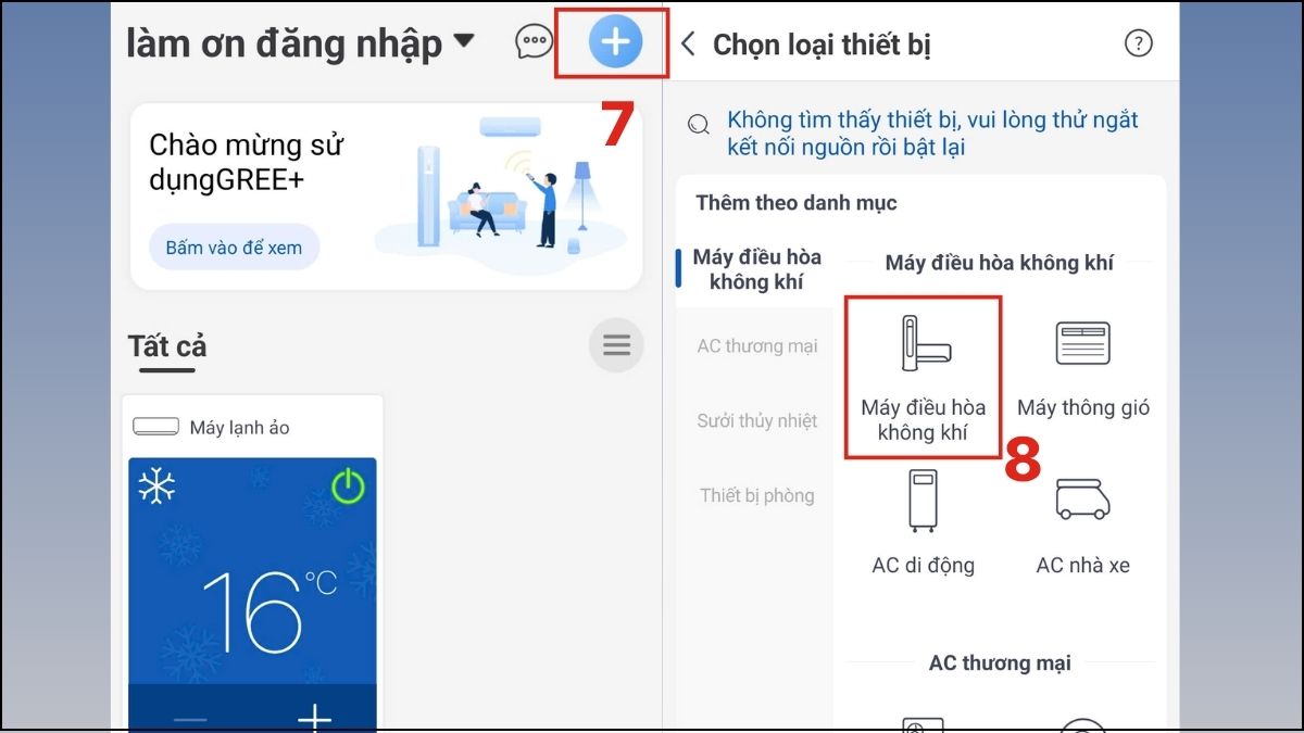 Thêm điều hòa