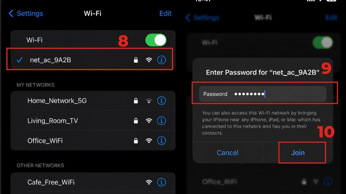 Kết nối Wi-Fi
