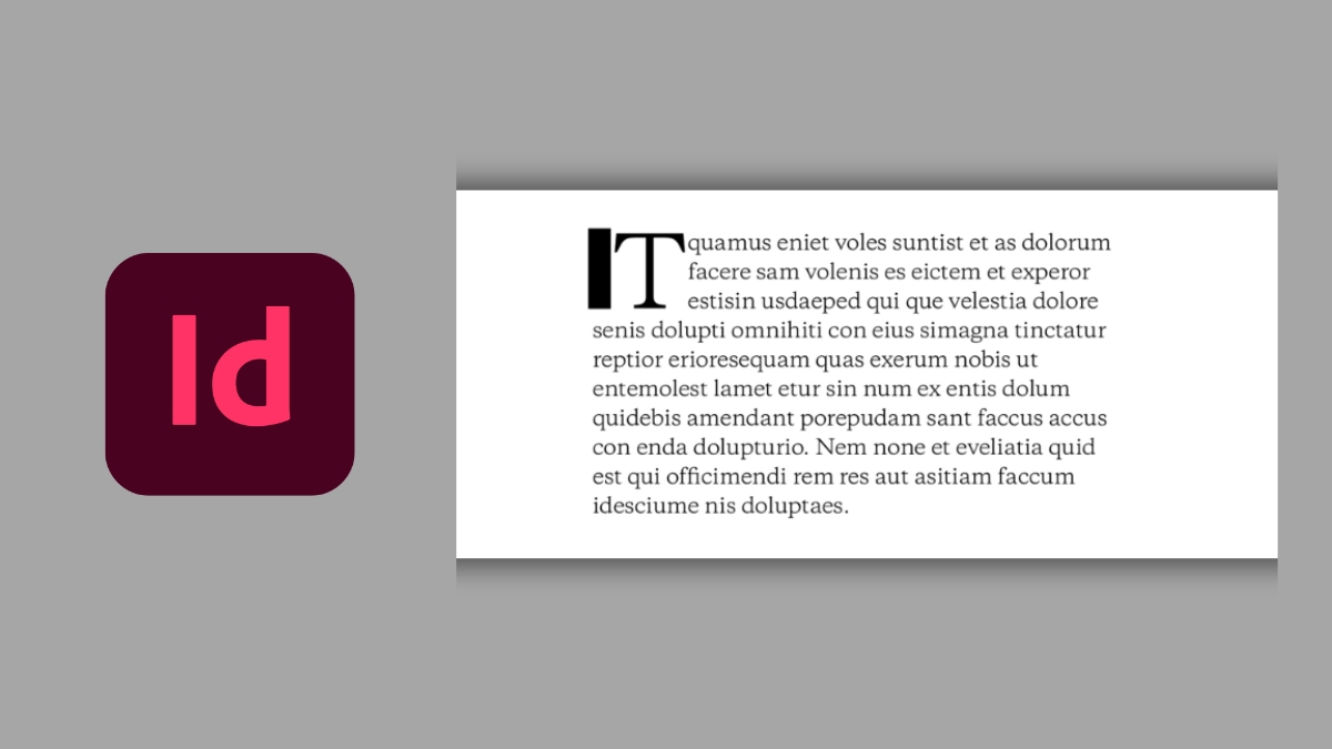 Những lỗi có thể gặp khi sử dụng Drop Cap InDesign