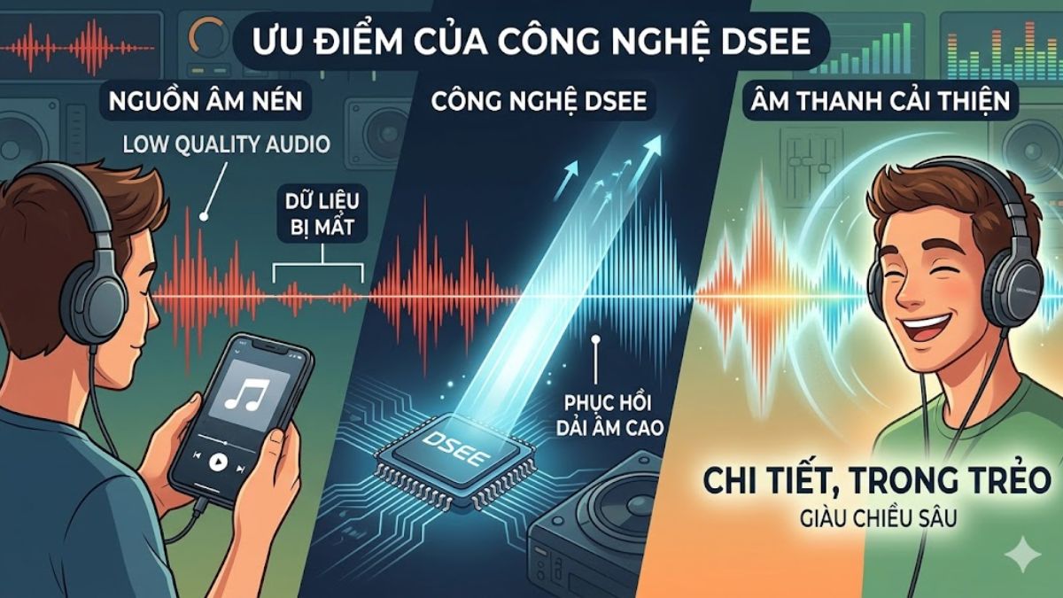 Ưu điểm của công nghệ DSEE
