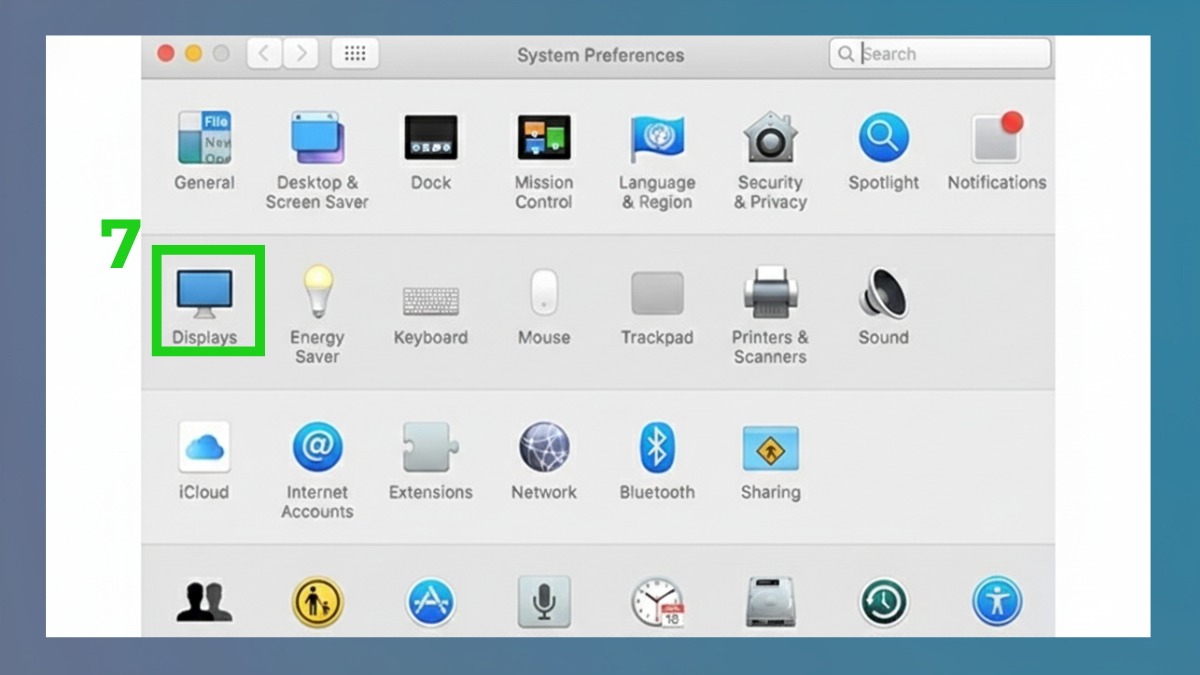 Cách dùng tivi làm màn hình máy tính với máy macOS bước 3 1