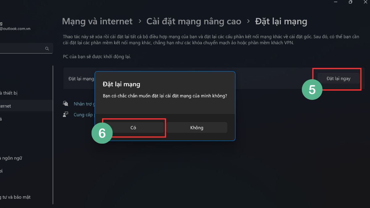Dùng trình khắc phục sự cố Network Adapter bước 3