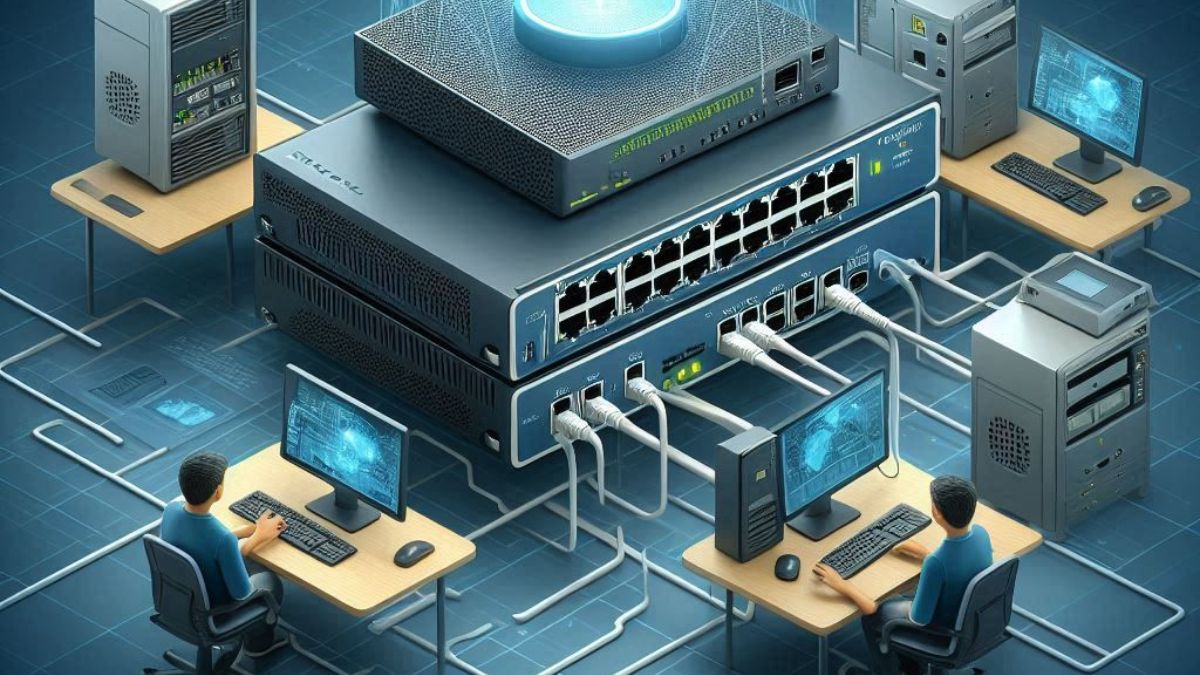 Cấu tạo của Ethernet Switch