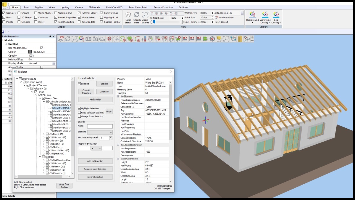 IFC là định dạng dữ liệu trao đổi thông tin dự án giữa phần mềm CAD và BIM