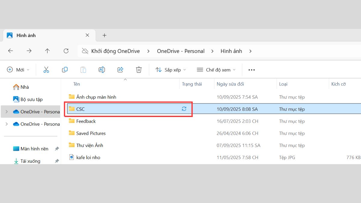 Thao tác tạo file mới bước 1