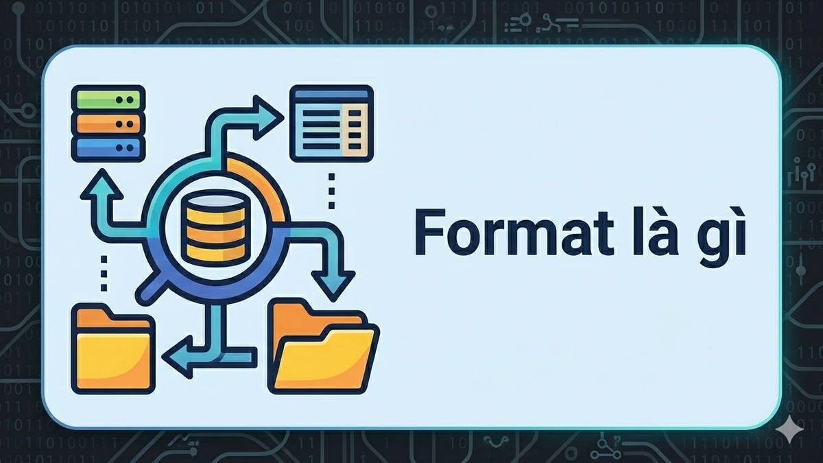 Format là cách trình bày sắp xếp và tổ chức nội dung 