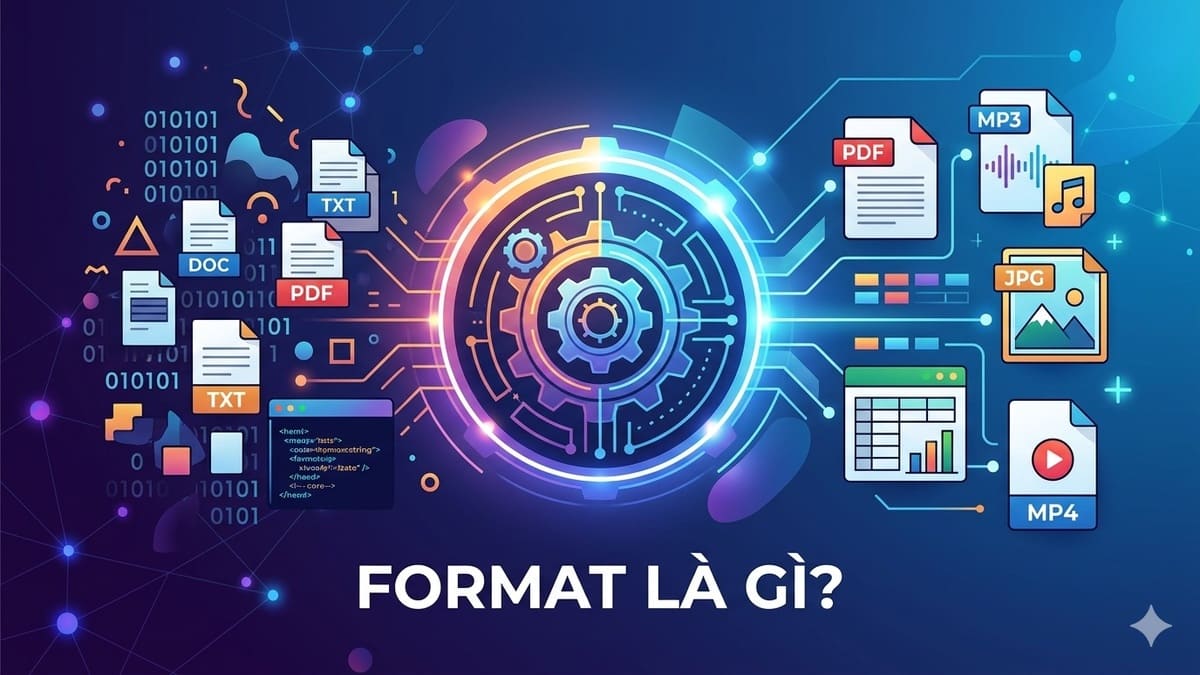 Format là gì? Hiểu đúng và cách dùng và các loại format phổ biến