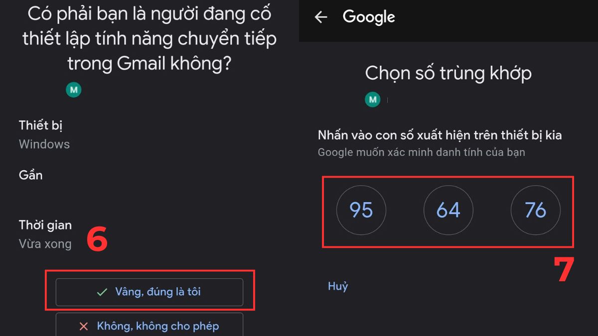 Cách chuyển tiếp toàn bộ thư mới trong Email bước 3