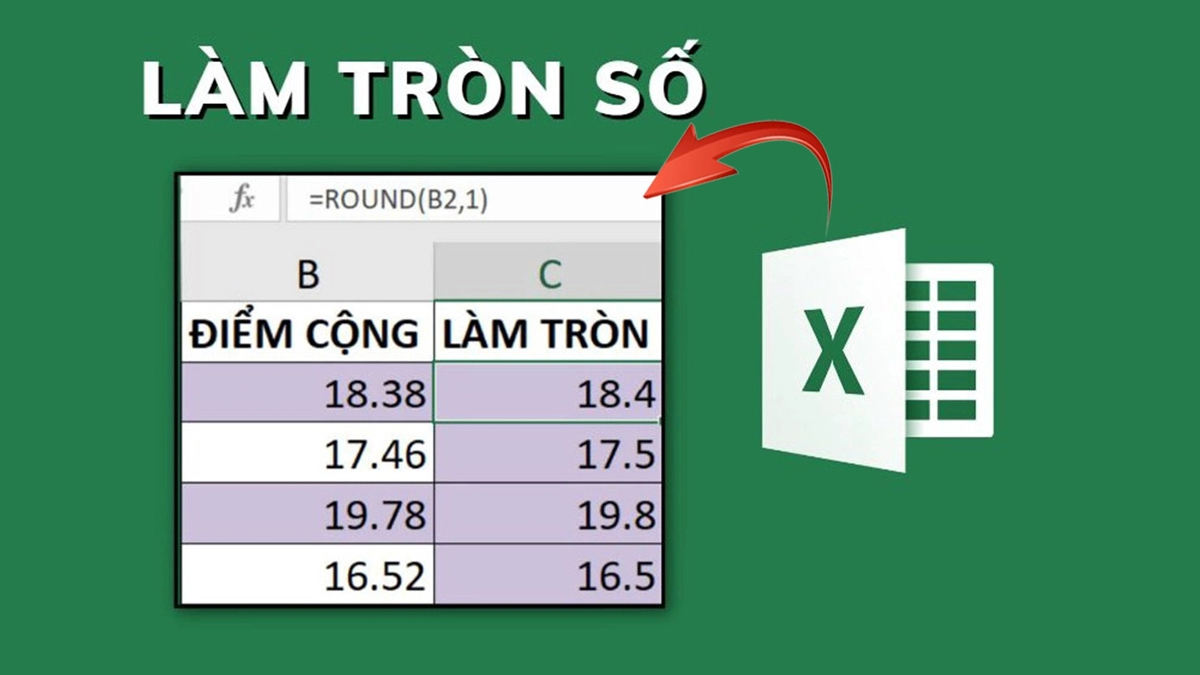 Cách lựa chọn hàm làm tròn số trong Excel phù hợp