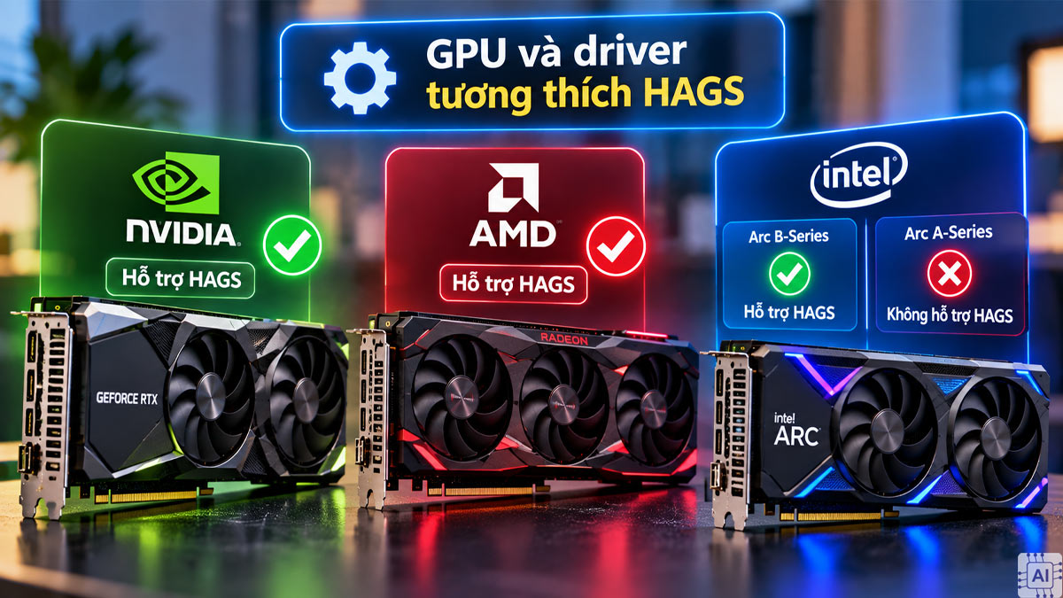 GPU và driver tương thích