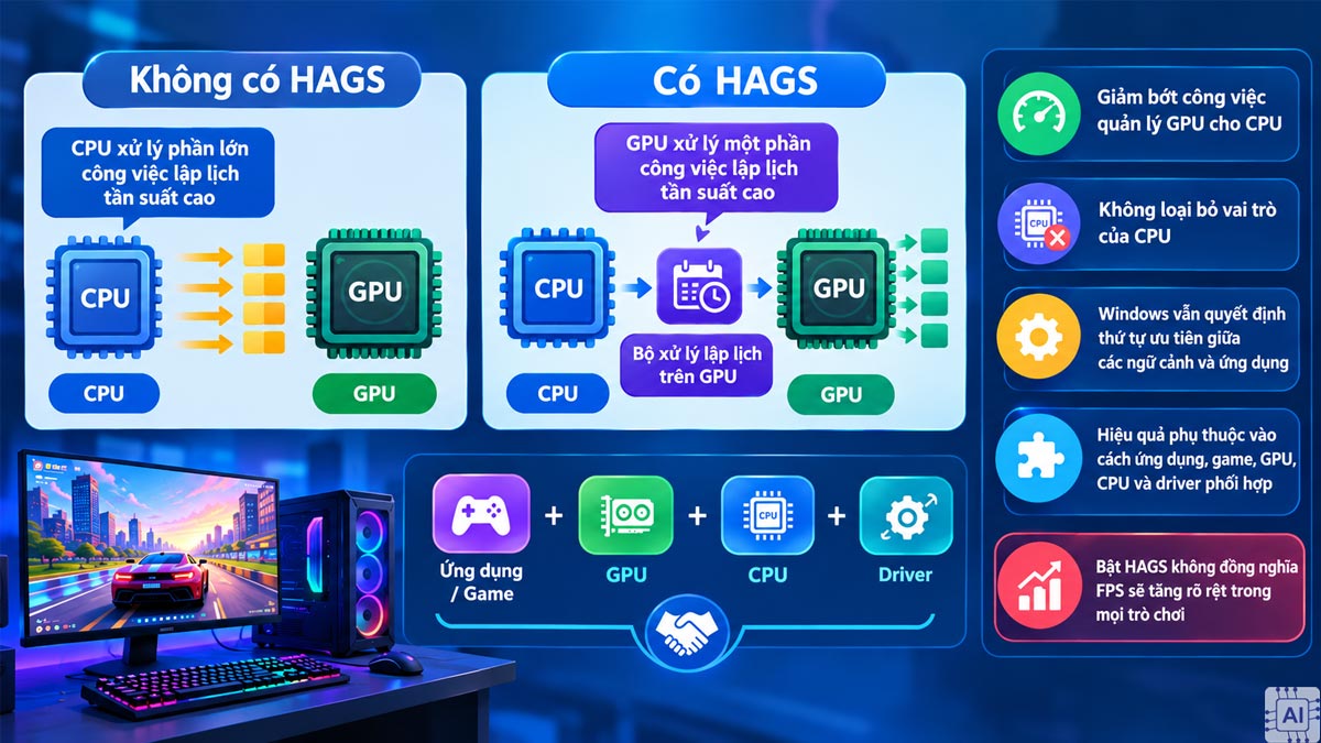 Cơ chế hoạt động của HAGS