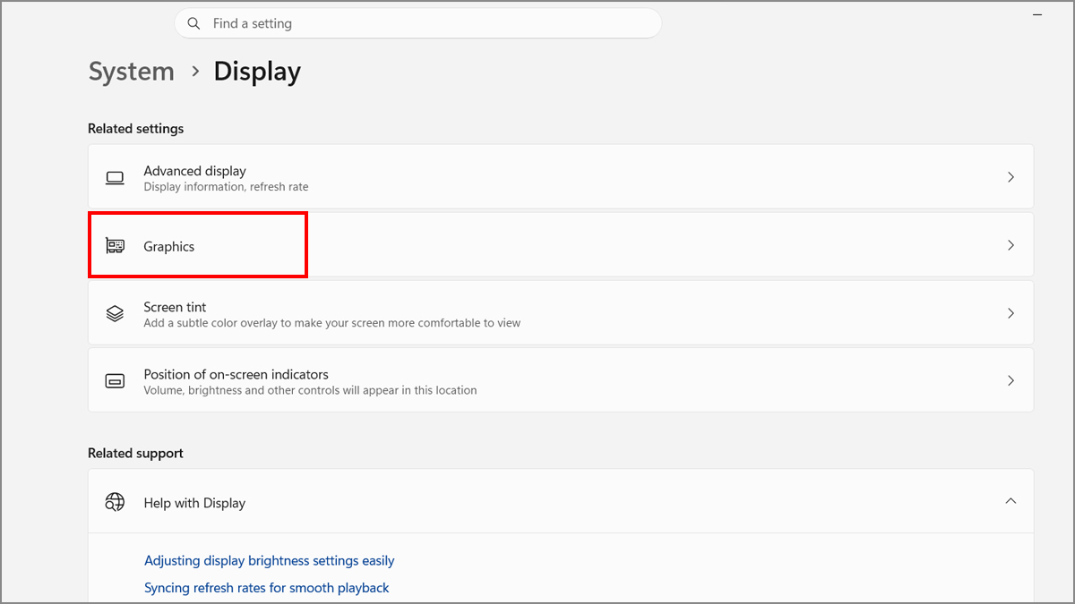 Cách bật Hardware Accelerated GPU Scheduling trên Windows 11 bước 2