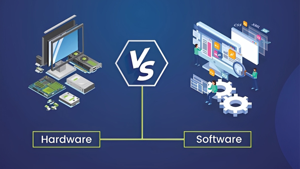 Sự khác biệt giữa Hardware và Software