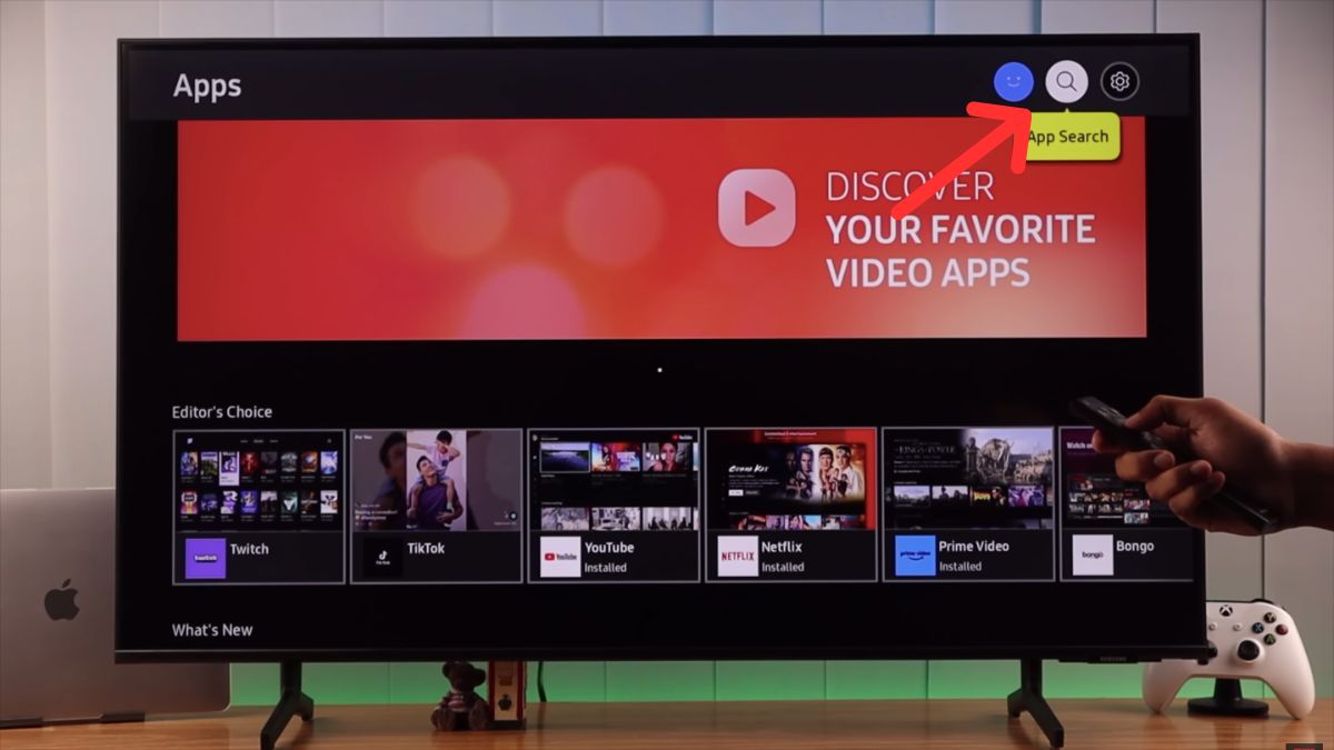 Cài đặt ứng dụng trên Tizen bước 1