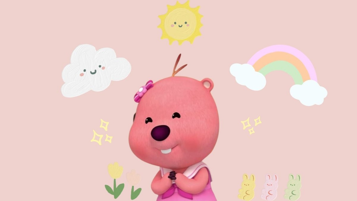 Hình nền iPad Loopy dễ thương 6