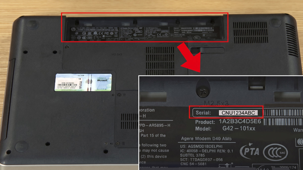 Cách kiểm tra đời máy HP ProBook 450 G3