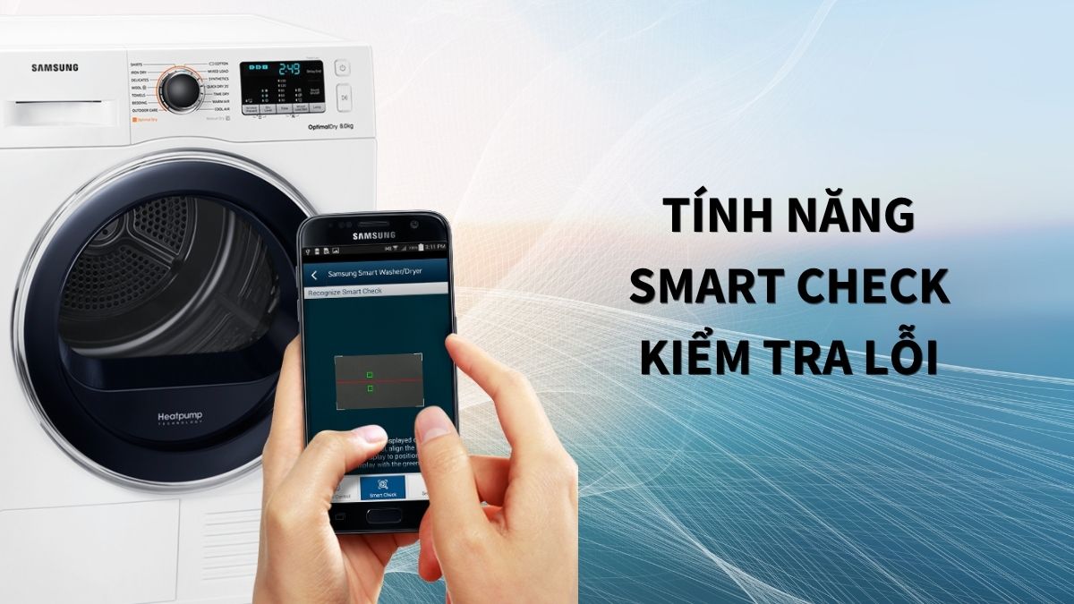 Tính năng Smart Check kiểm tra lỗi