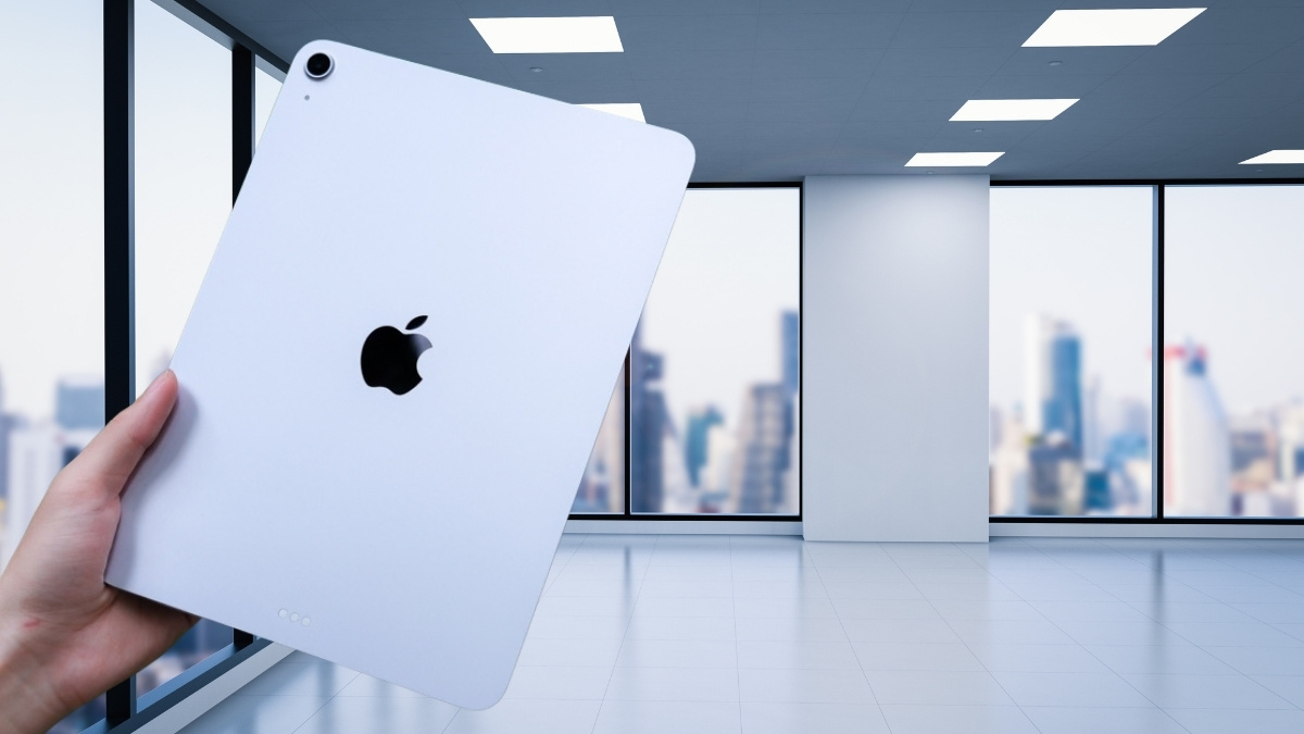 iPad Air màu bạc