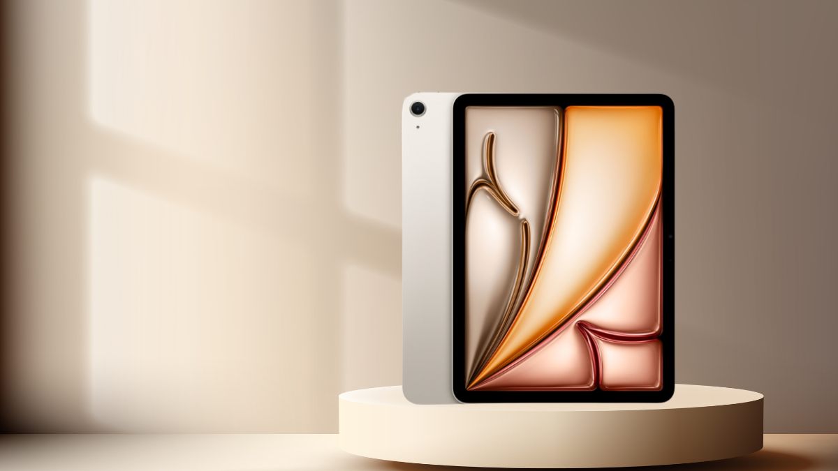 iPad Air màu Starlight trẻ trung