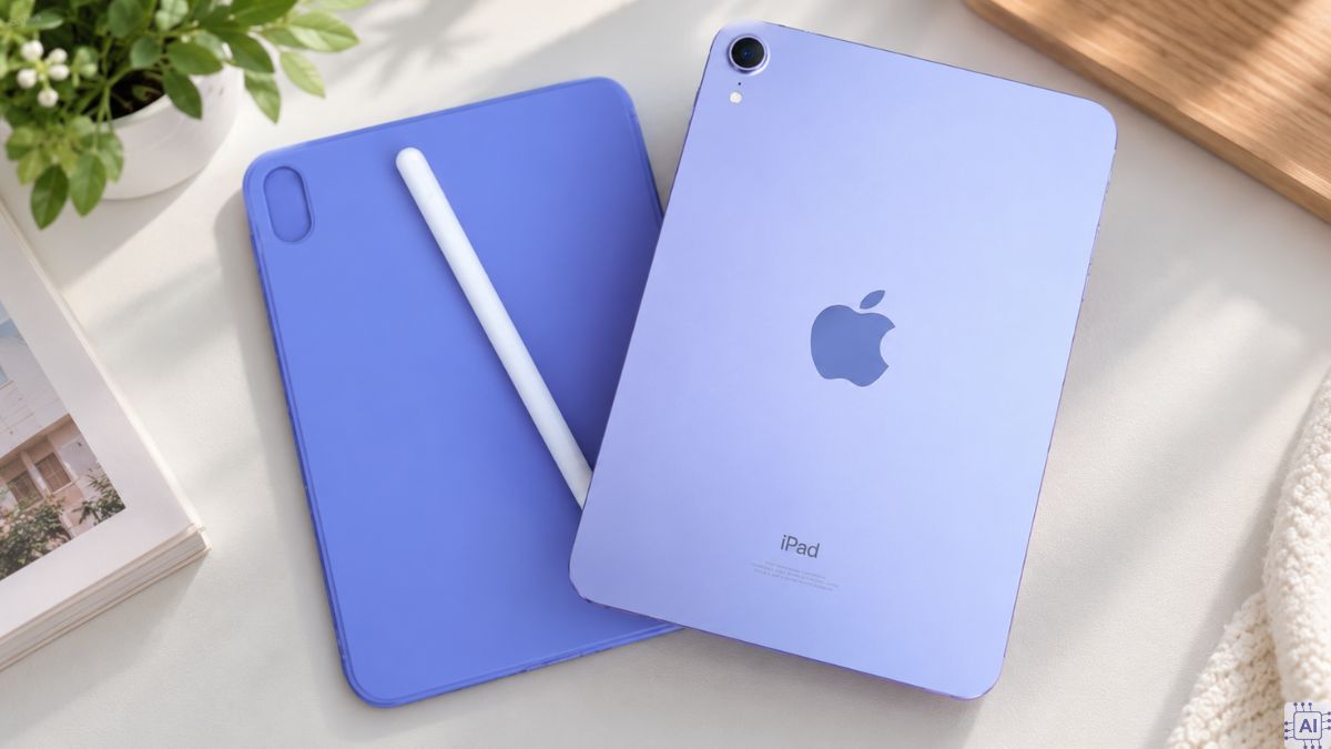 iPad mini 6 màu tím nhỏ gọn tiện di chuyển