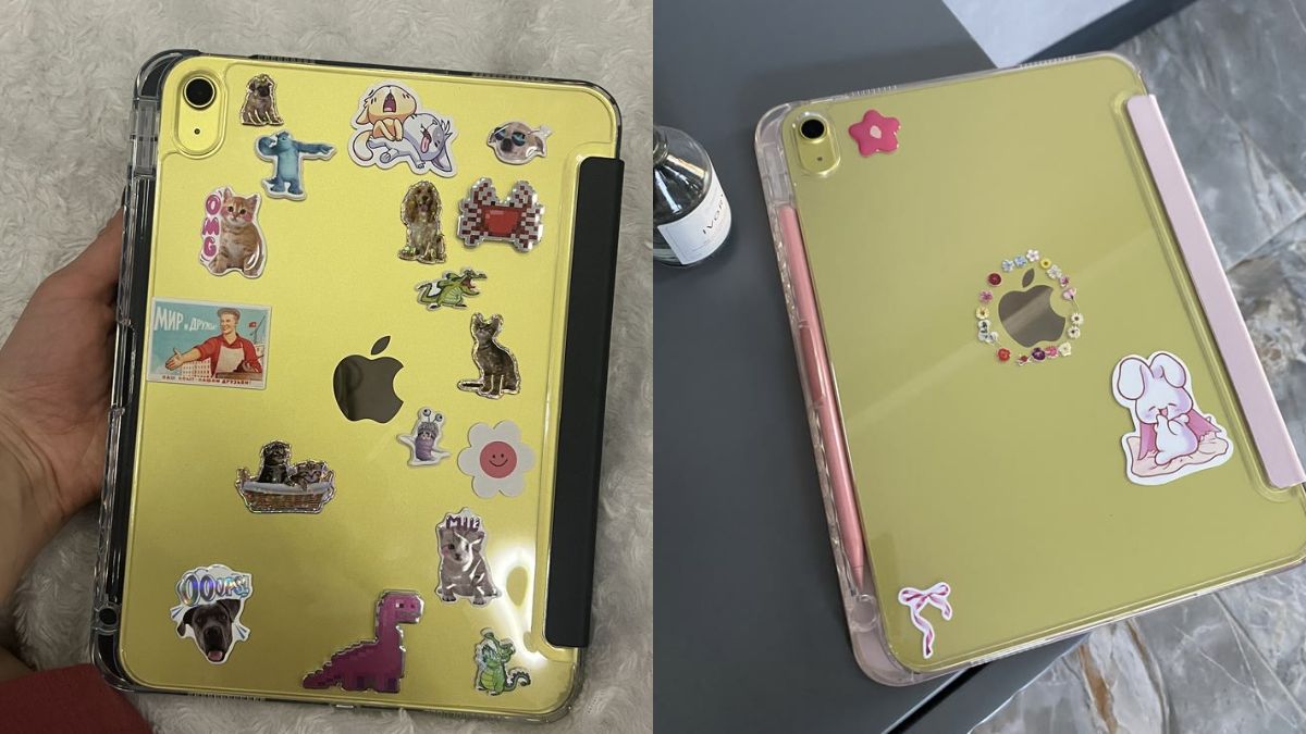 Gợi ý phối phụ kiện cho iPad vàng