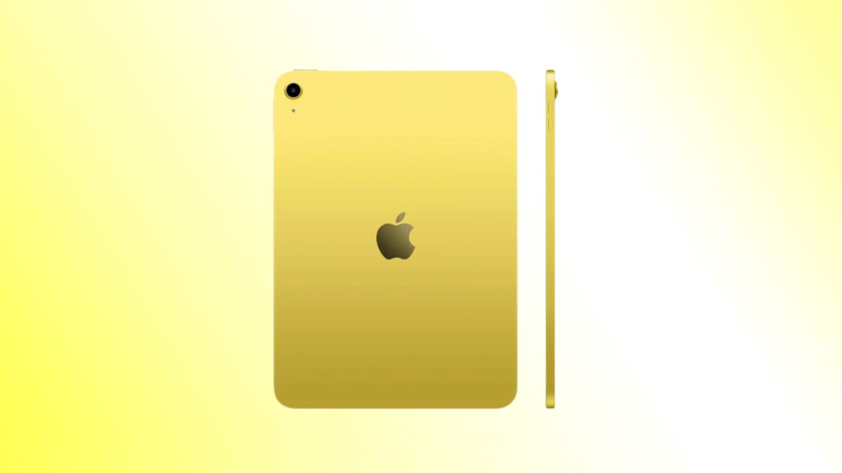 iPad màu vàng Gen 11 (A16)