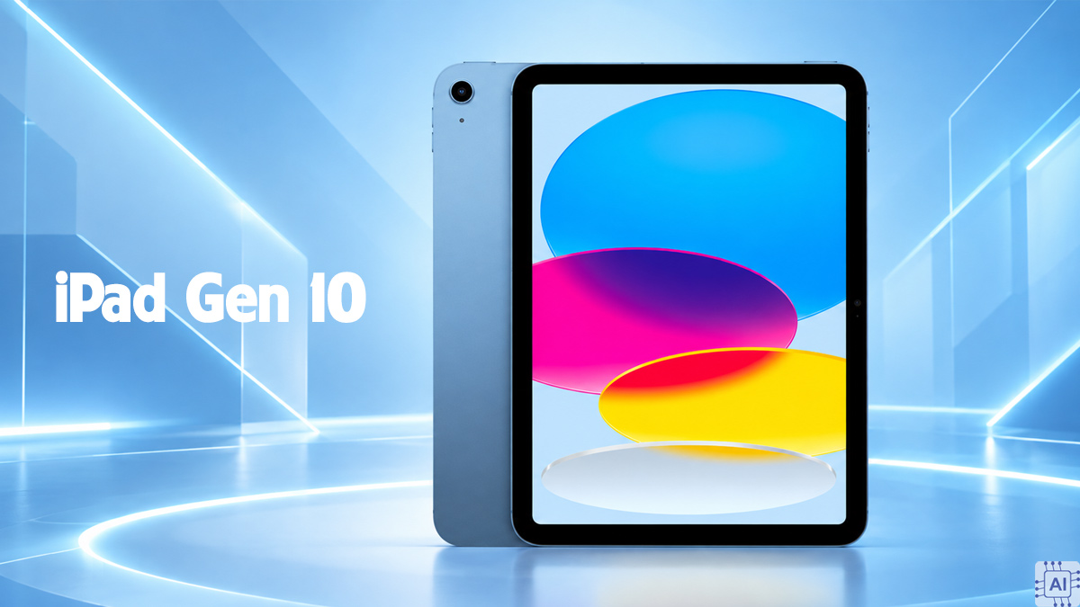 iPad Gen 10 màu xanh dương năng động