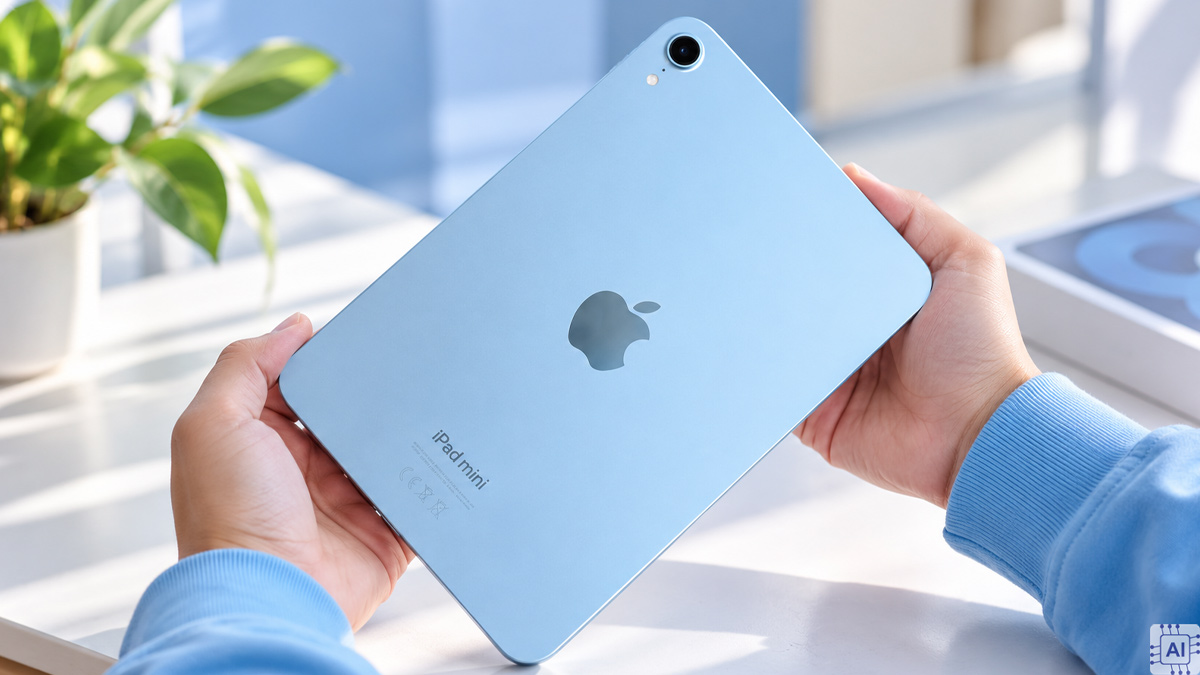 iPad Mini 7 màu xanh dương