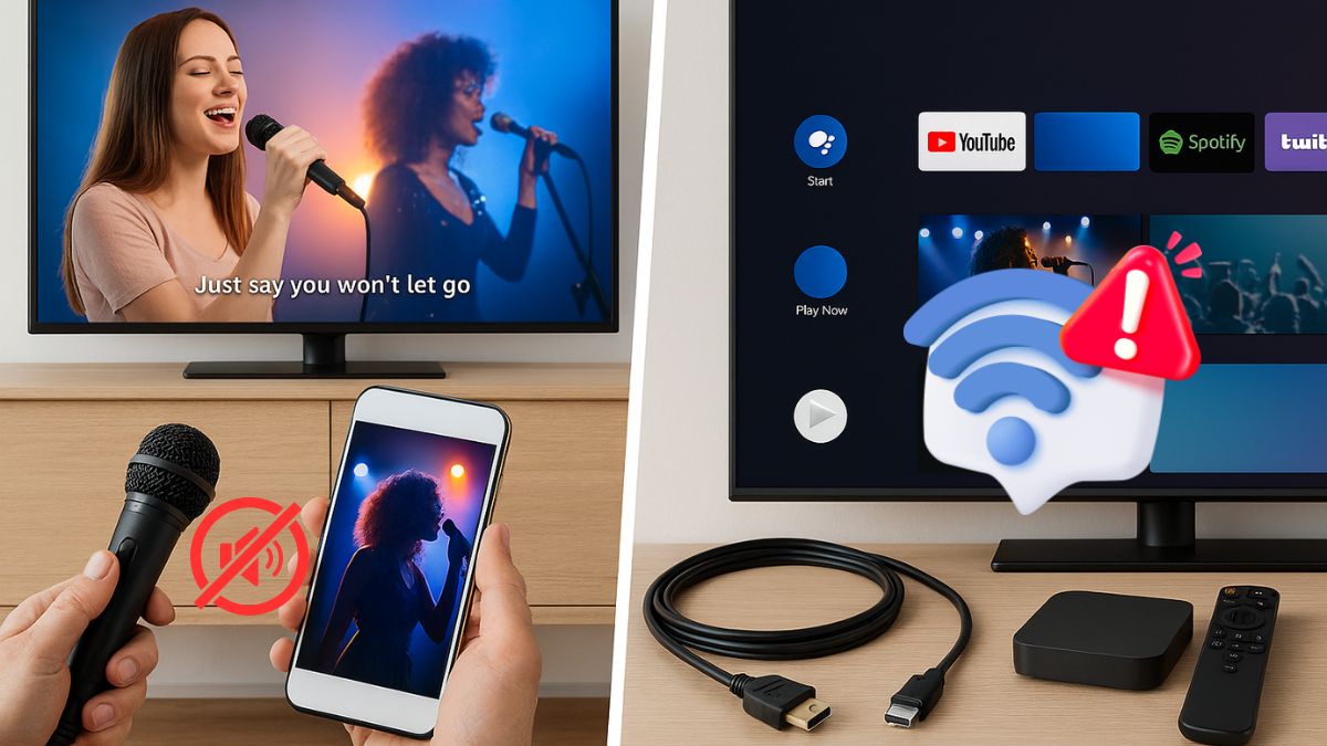 Một số lỗi thường gặp khi mở karaoke trên tivi và cách xử lý