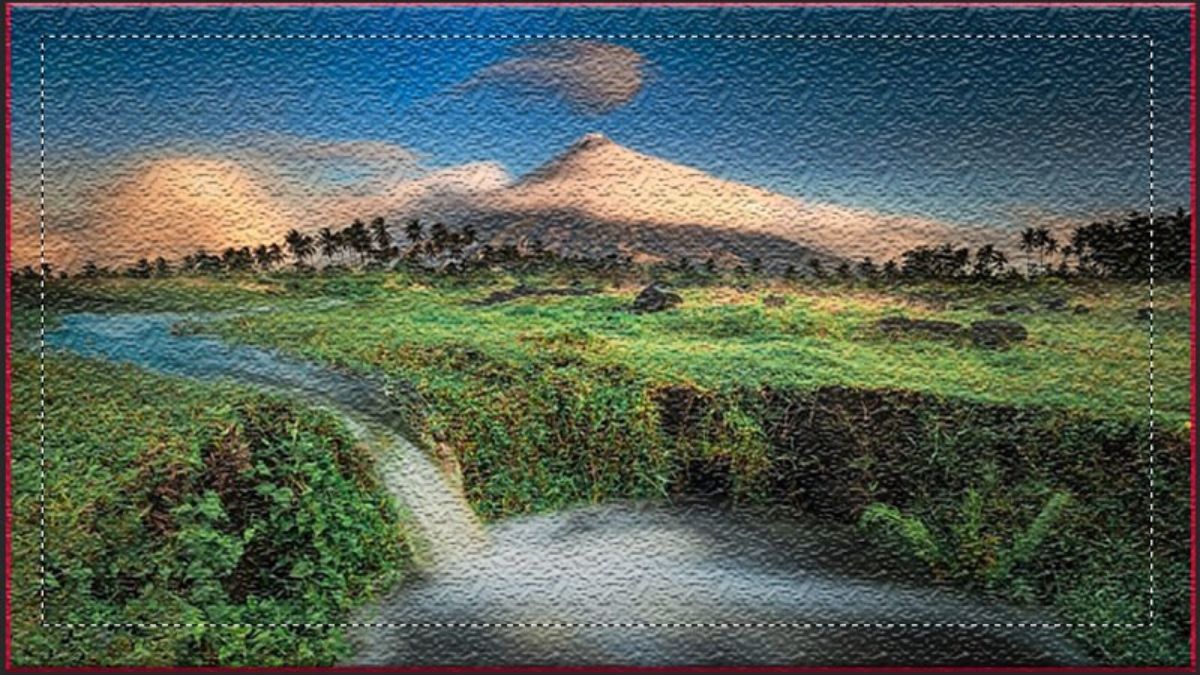 Cách kẻ khung trong Photoshop có hiệu ứng bước 5-2 (Hình minh họa)