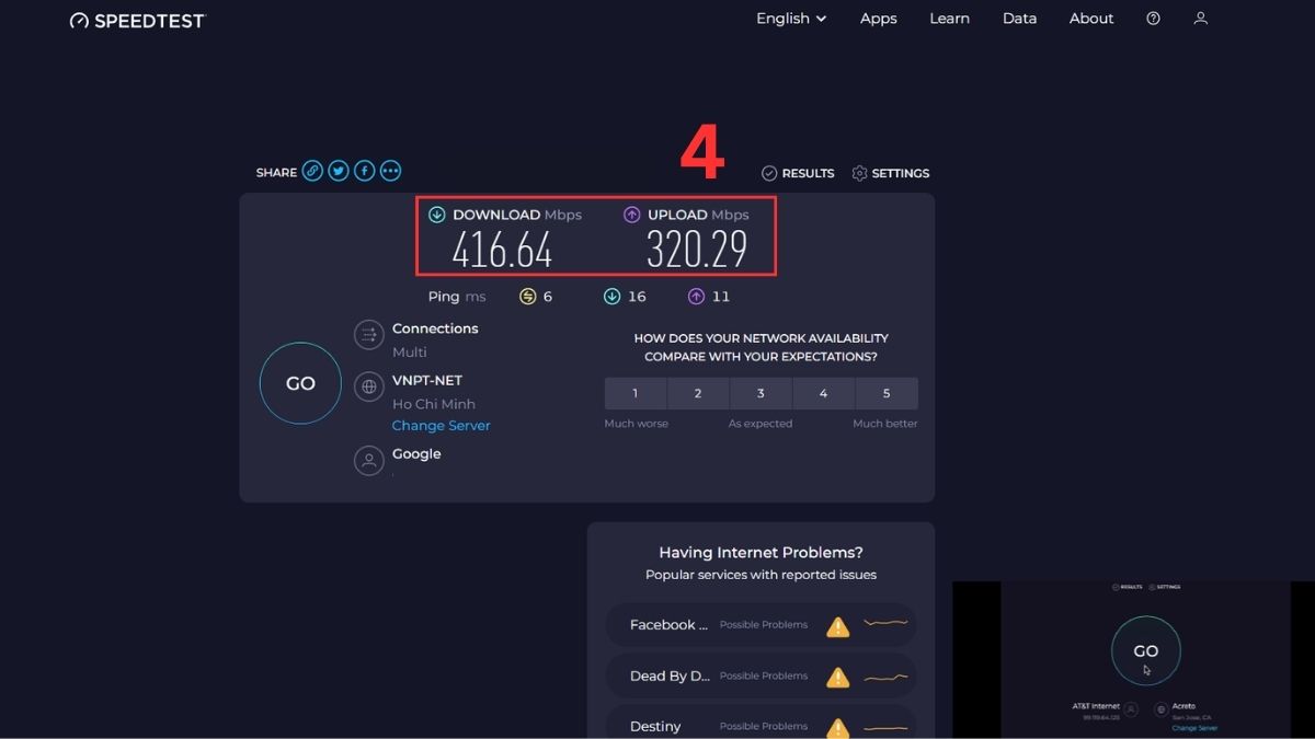 Chờ hệ thống đo các chỉ số Download