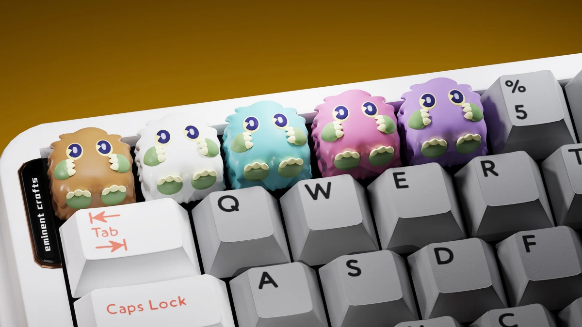 Keycap làm bằng nhựa PVC có giá thành rất rẻ hơn