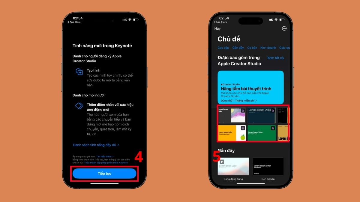 Cách tải và sử dụng Keynote trên iPhone bước 2