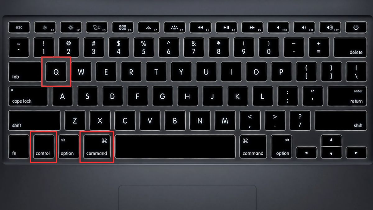 Sử dụng tổ hợp phím tắt để khóa màn hình trên macOS