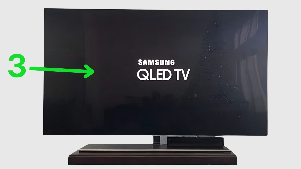 Cách khôi phục cài đặt gốc tivi Samsung bằng phím cứng bước 3