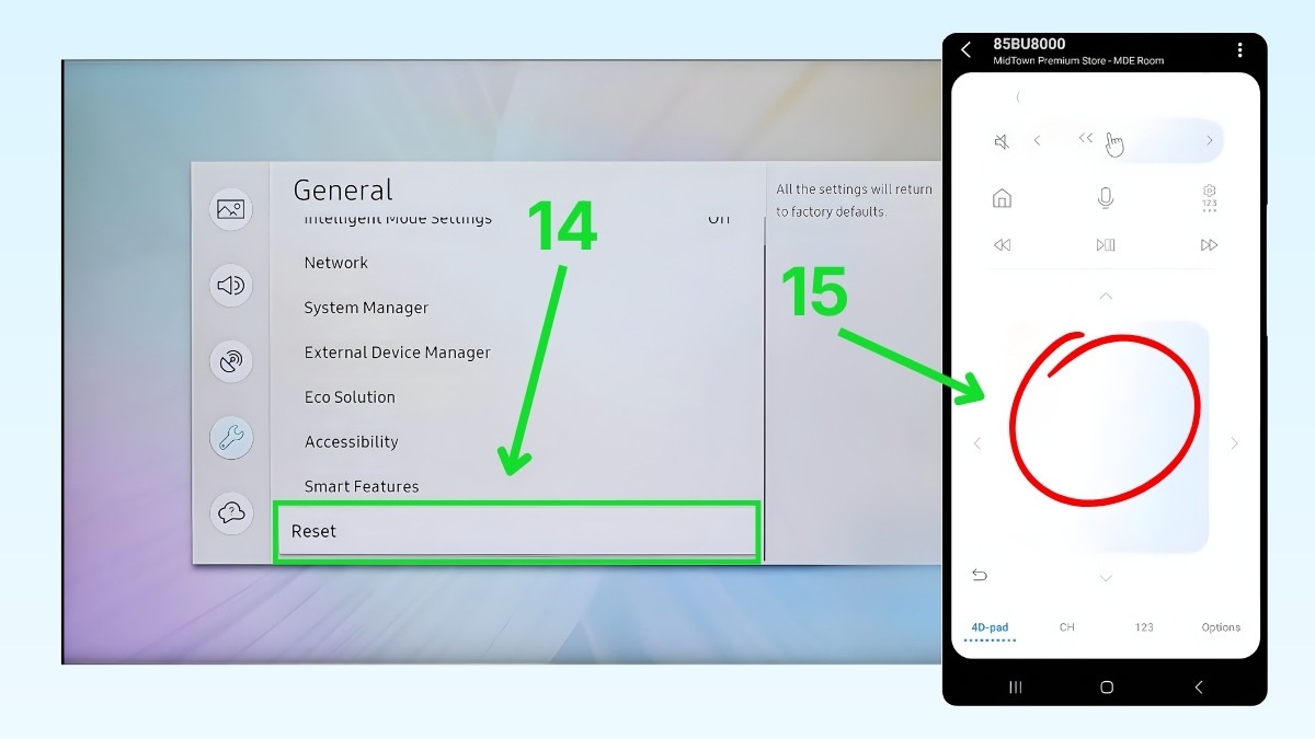 Truy cập Remote control để sử dụng remote ảo bước 4 2