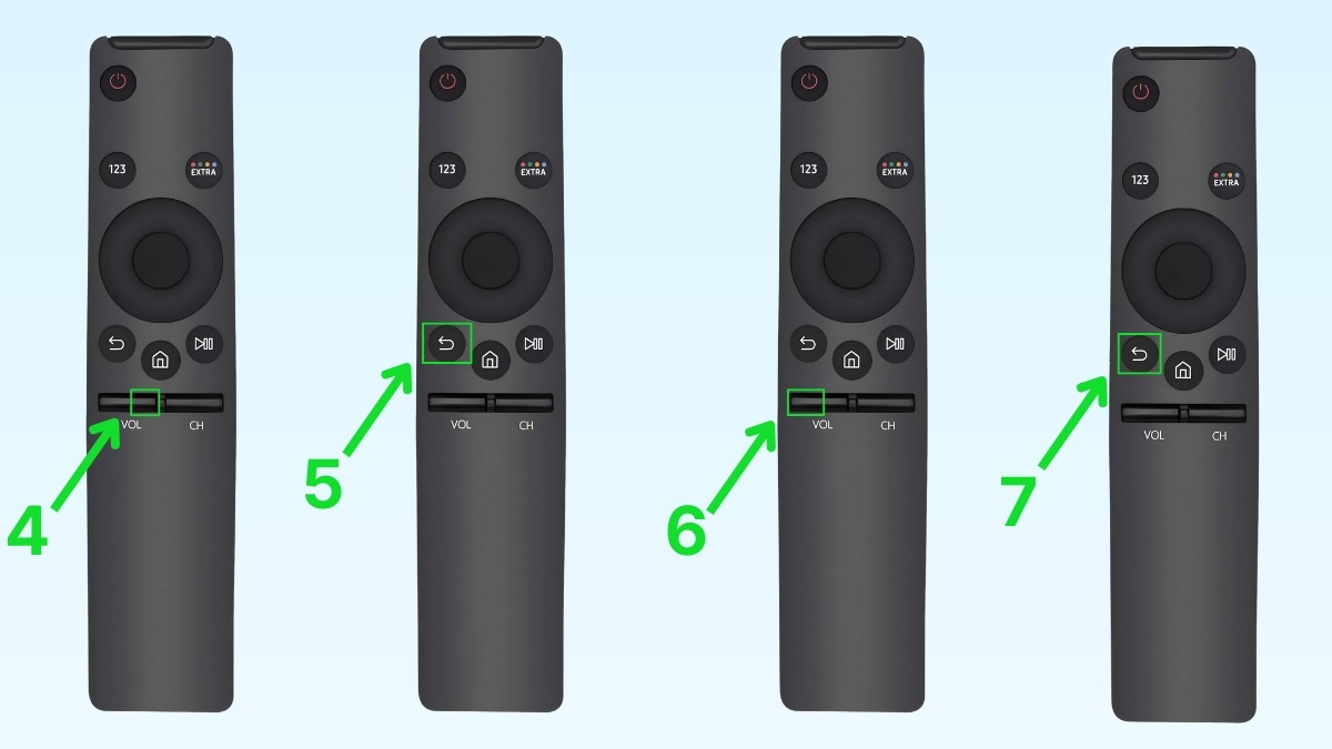 Cách khôi phục cài đặt gốc tivi Samsung khi quên mã PIN bước 1 2