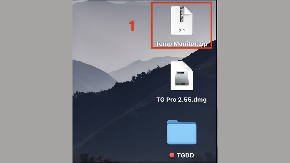 Kiểm tra nhiệt độ MacBook bằng Temp Monitor bước 1