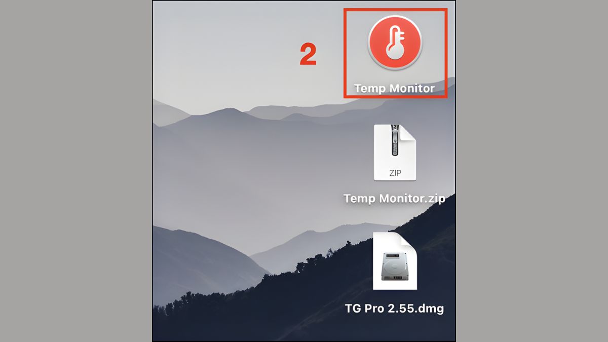 Kiểm tra nhiệt độ MacBook bằng Temp Monitor bước 2