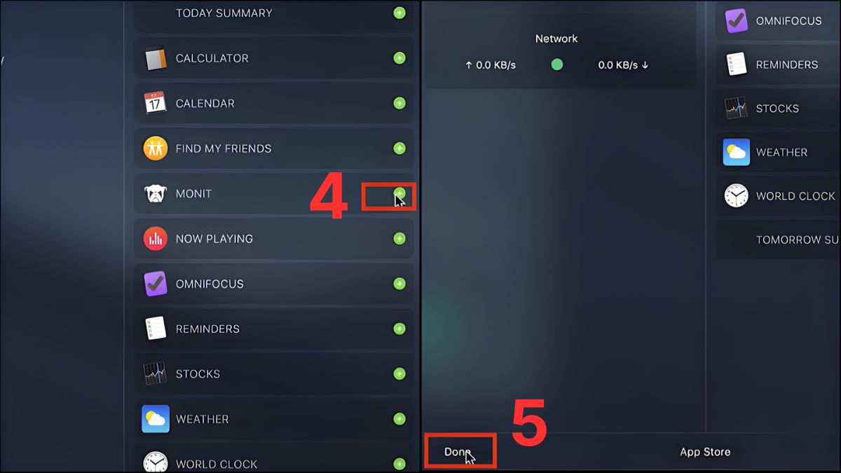 Kiểm tra nhiệt độ MacBook bằng MONIT bước 2